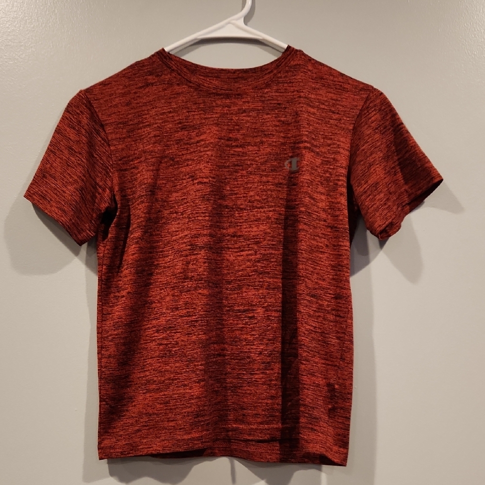 Champion Boys Red Short Sleeve Performance Tee